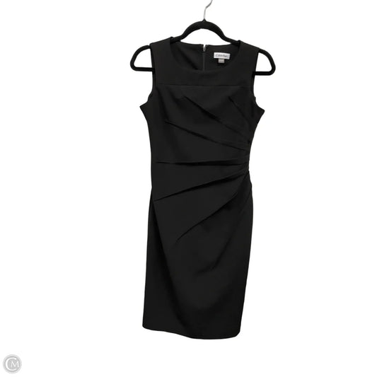 Dress Casual Short By Calvin Klein In Black, Size: 4