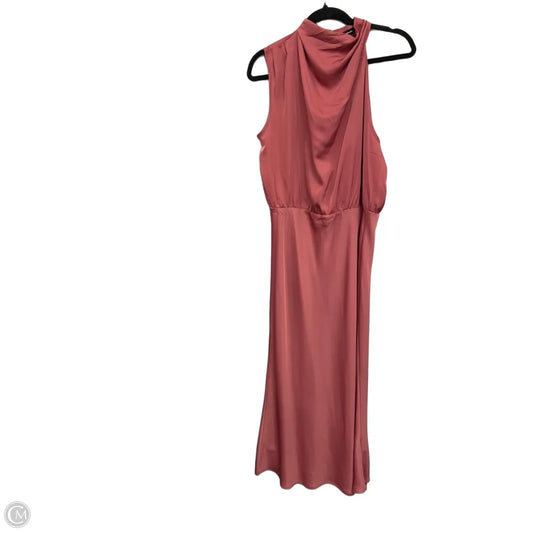 Dress Casual Maxi By Prettygarden In Coral, Size: L