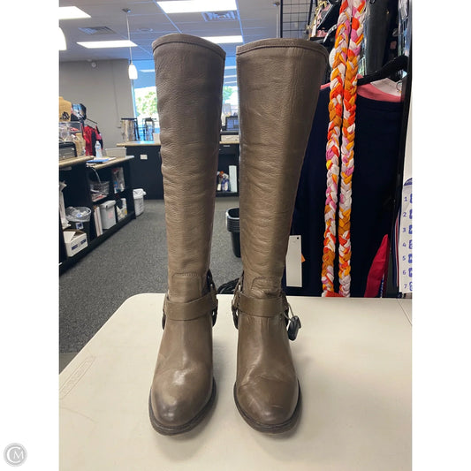 Boots Designer By Frye In Tan, Size: 10