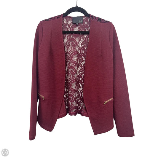 Cardigan By Clothes Mentor In Maroon, Size: M