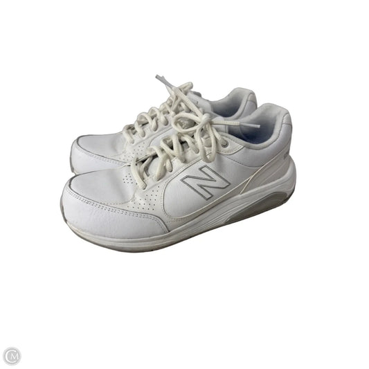 Shoes Athletic By New Balance In White, Size: 8.5