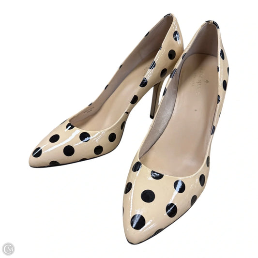 Shoes Designer By Kate Spade In Polkadot Pattern, Size: 9.5