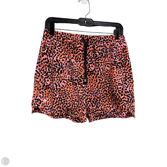 Athletic Shorts By Fabletics In Animal Print, Size: M