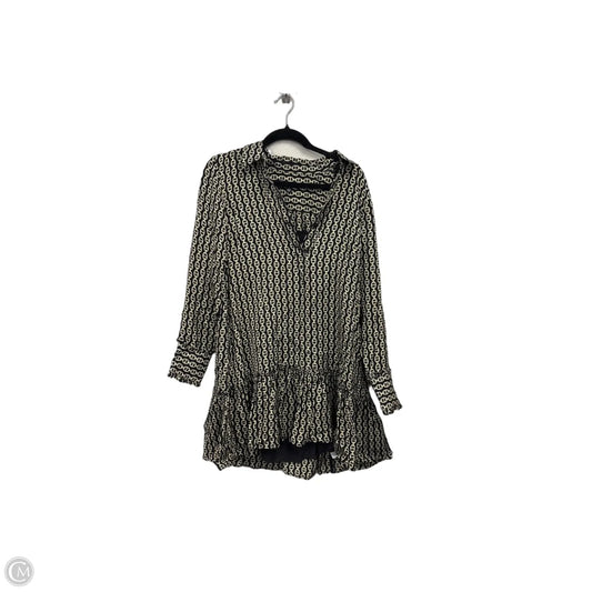 Dress Casual Short By J. Crew In Black & Cream, Size: M