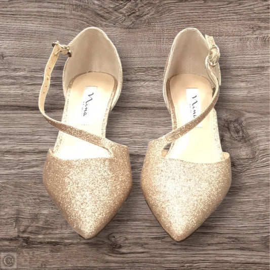 Shoes Heels Kitten By Nina In Rose Gold, Size: 7