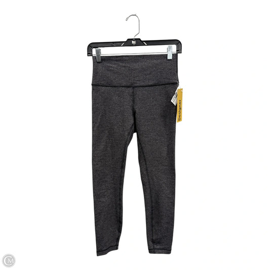Athletic Leggings Capris By Lululemon In Grey, Size: 6