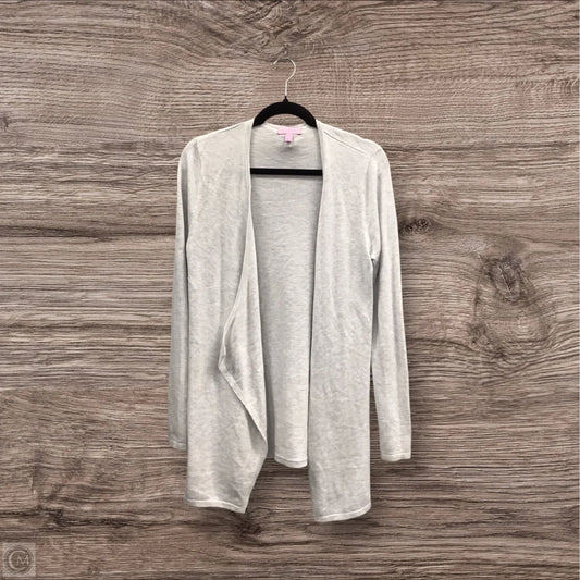 Cardigan Designer By Lilly Pulitzer In Grey, Size: M