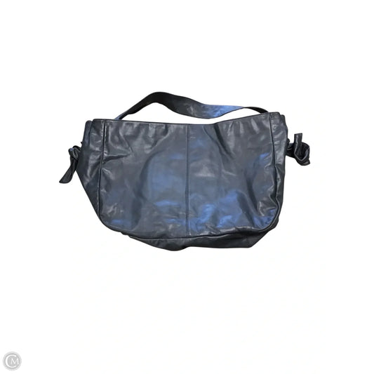 Handbag Leather By Garnet Hill, Size: Large