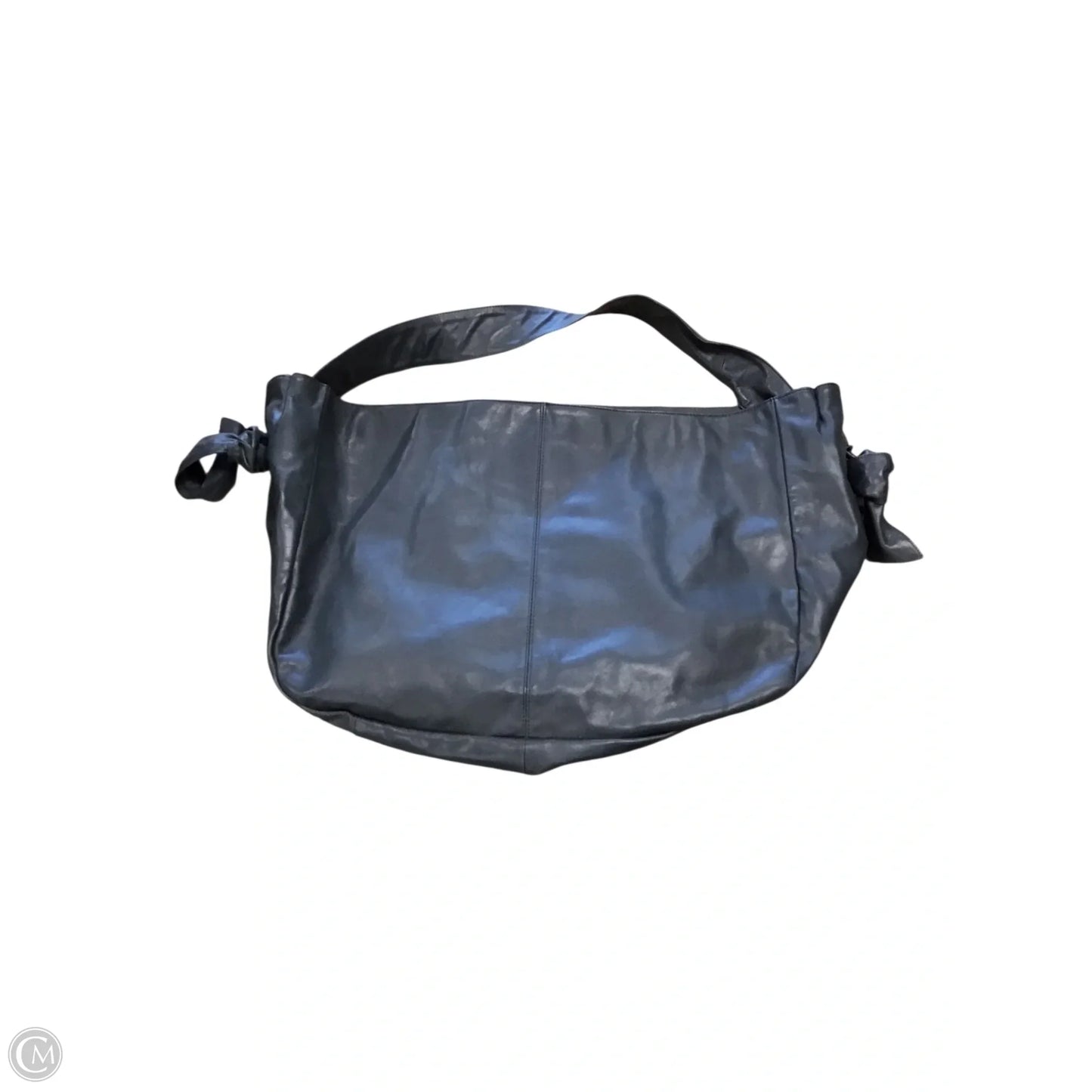 Handbag Leather By Garnet Hill, Size: Large