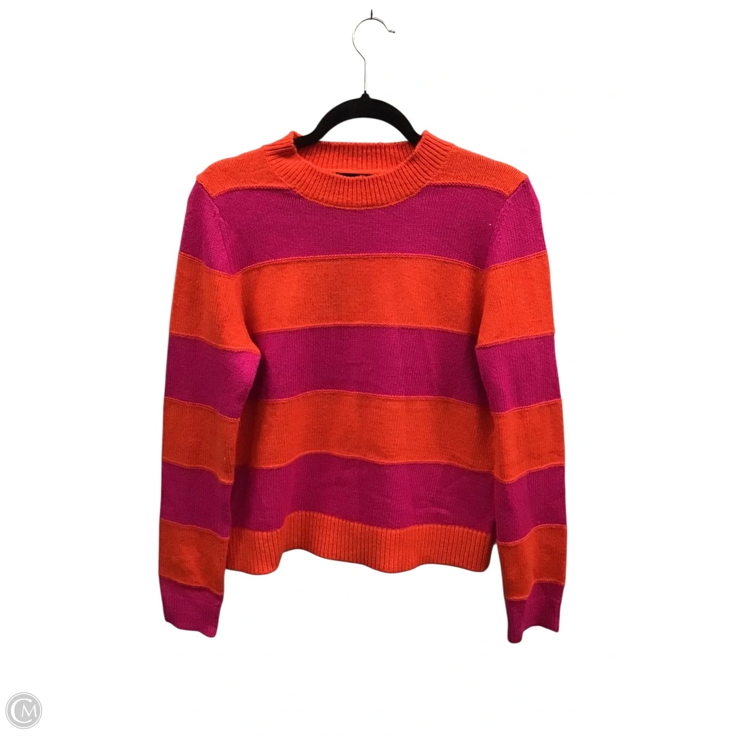Sweater By Banana Republic In Striped Pattern, Size: M