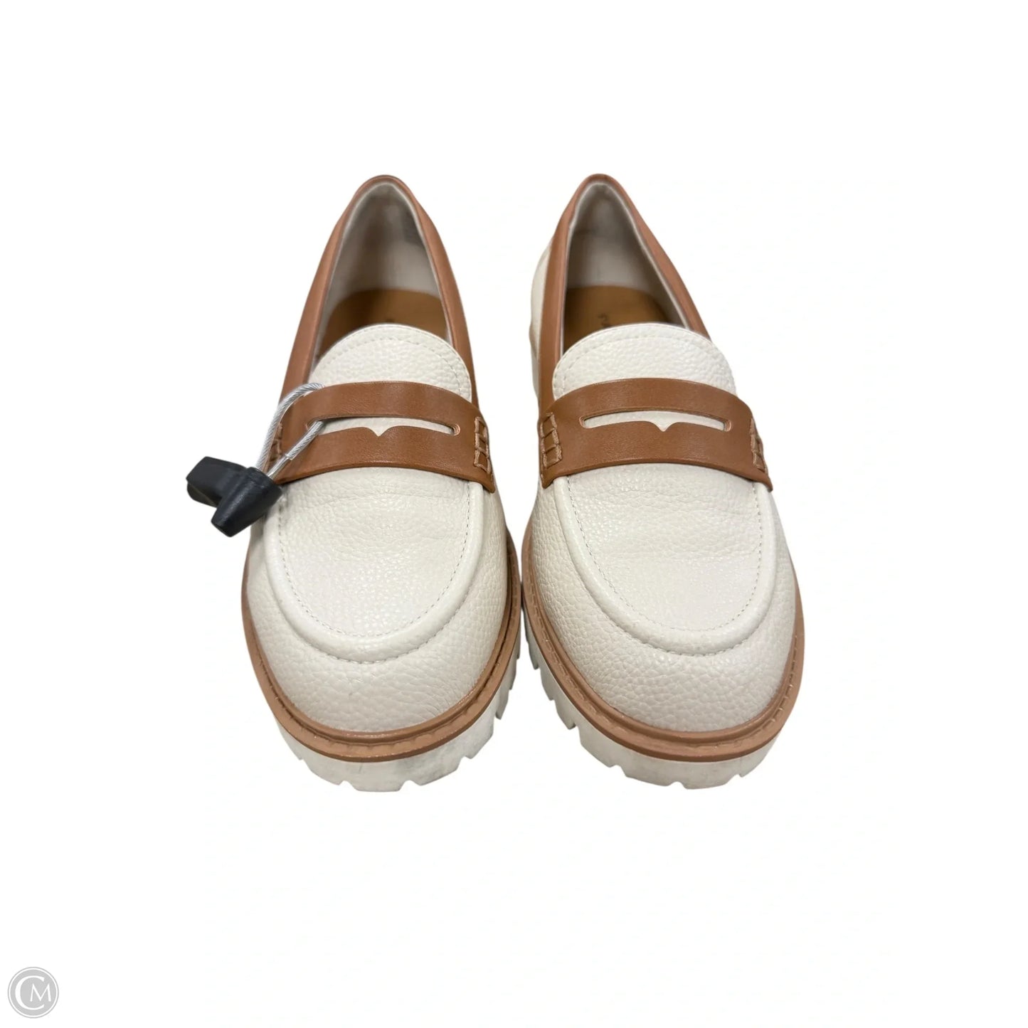 Shoes Heels Platform By St Johns Bay In Cream & Tan, Size: 7.5