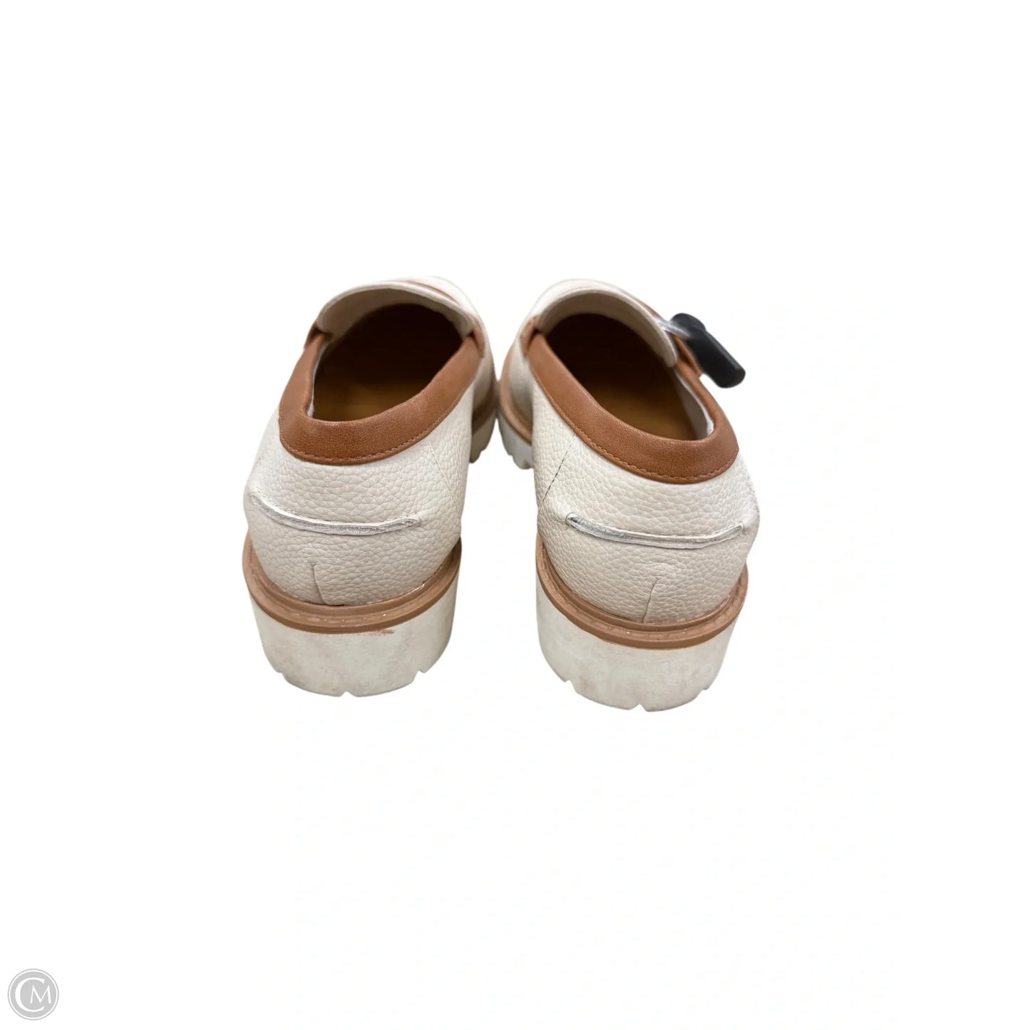 Shoes Heels Platform By St Johns Bay In Cream & Tan, Size: 7.5