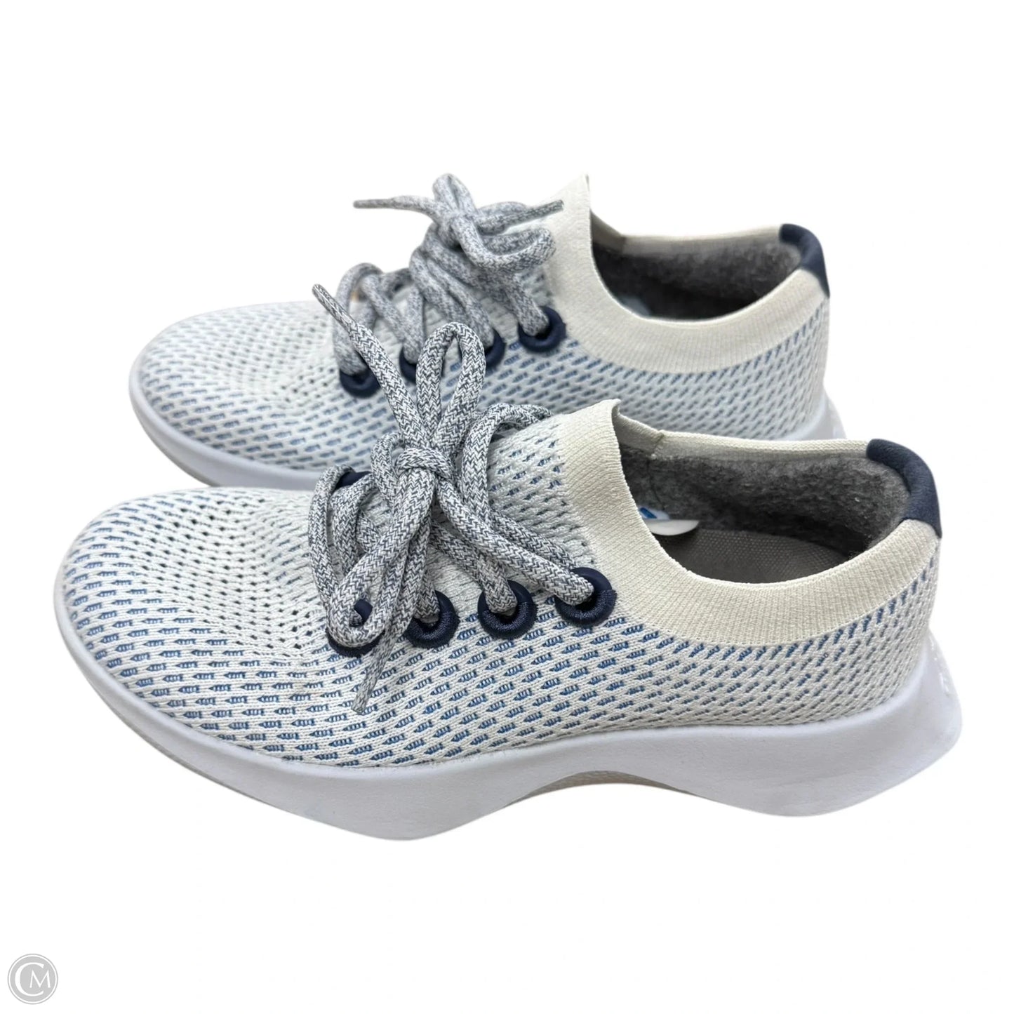 Shoes Athletic By Allbirds In Cream & Grey, Size: 5.5