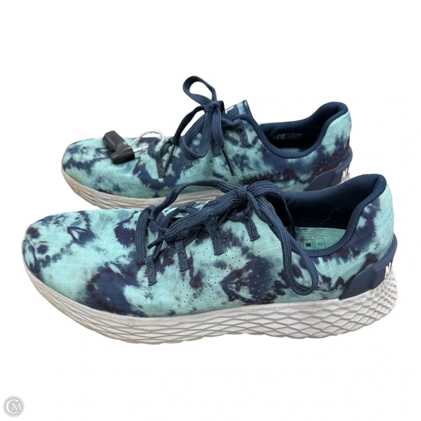Shoes Athletic By Nobull In Tie Dye Print, Size: 8.5