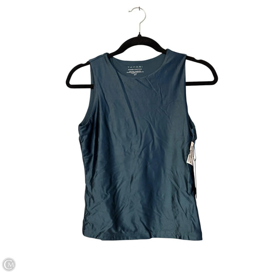 Top Sleeveless By Tahari In Green, Size: S