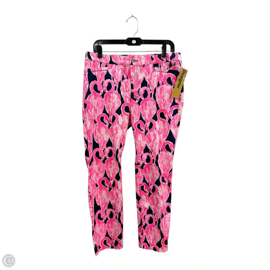 Pants Designer By Lilly Pulitzer In Animal Print, Size: 10