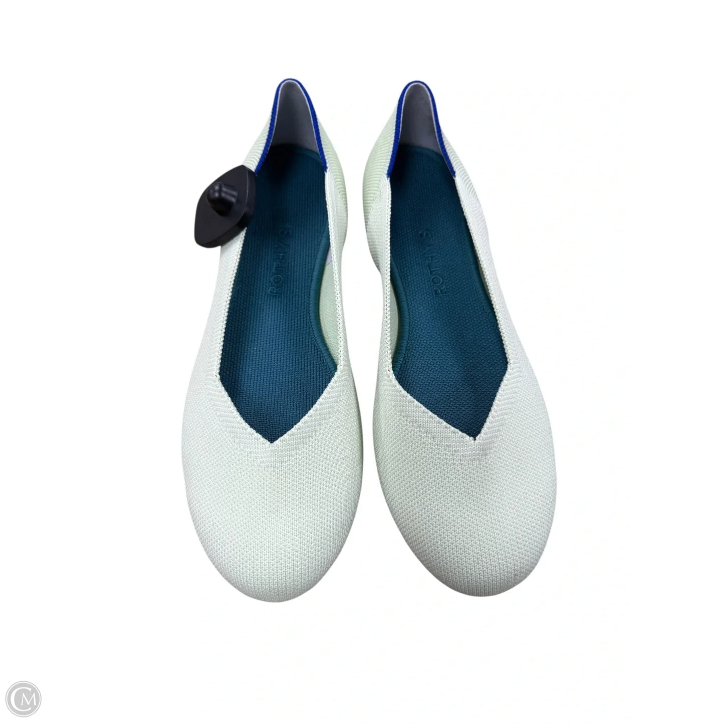 Shoes Flats By Rothys In Green, Size: 9.5