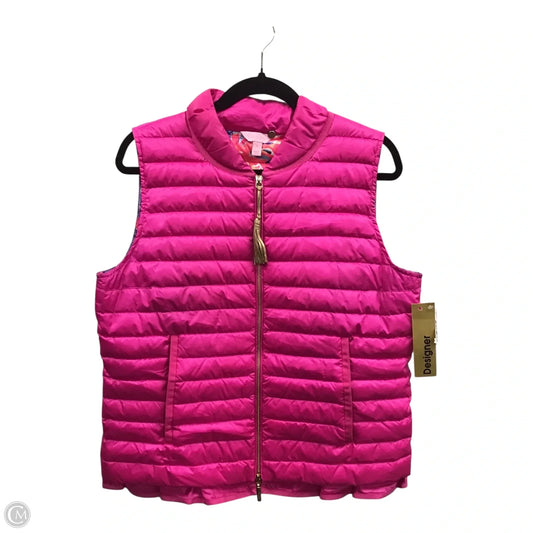 Vest Designer By Lilly Pulitzer In Pink, Size: L