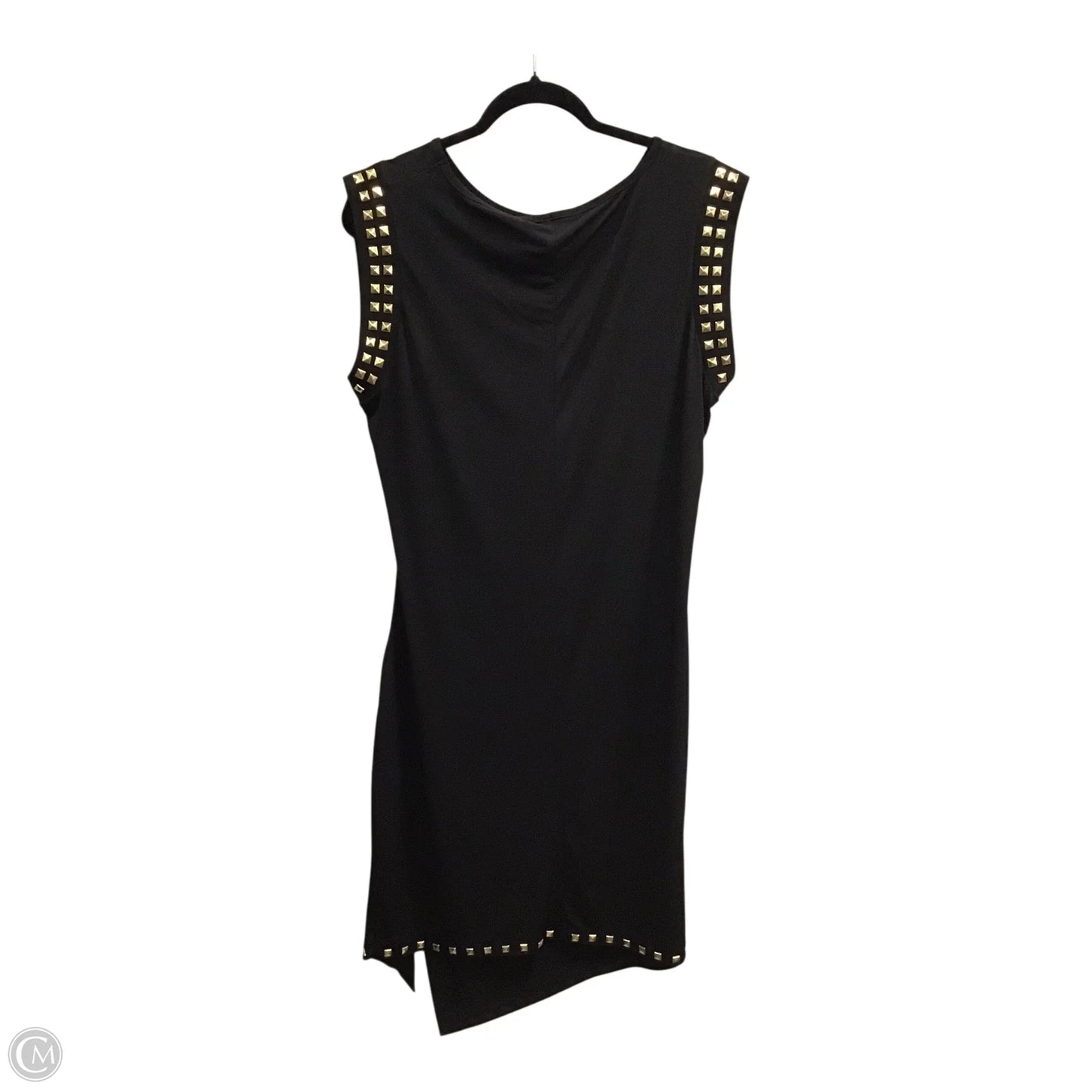 Dress Party Short By Michael By Michael Kors In Black & Gold, Size: 0x