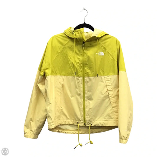 Jacket Windbreaker By The North Face In Yellow, Size: M