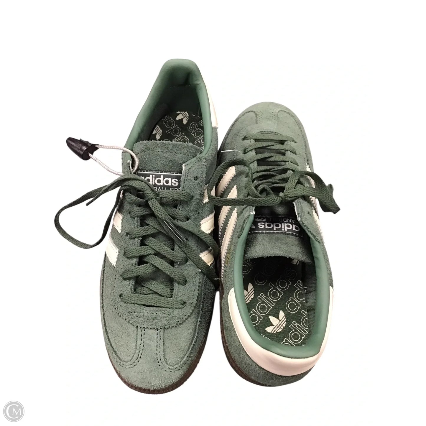 Shoes Sneakers By Adidas In Cream & Green, Size: 6.5