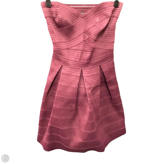 Dress Party Short By Express In Maroon, Size: Xs