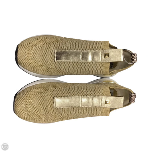 Shoes Sneakers By Michael By Michael Kors In Gold, Size: 8