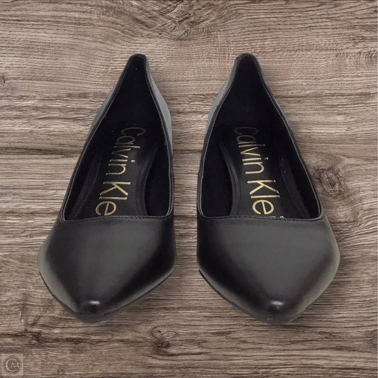 Shoes Heels Block By Calvin Klein In Black, Size: 6