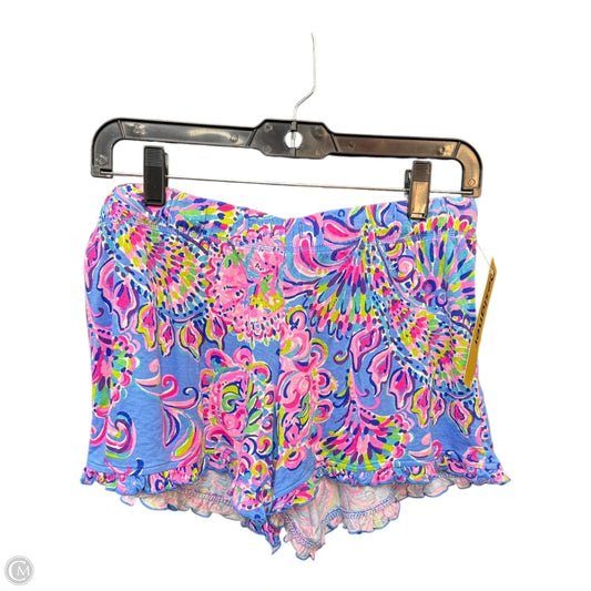 Shorts Designer By Lilly Pulitzer In Blue & Pink, Size: S