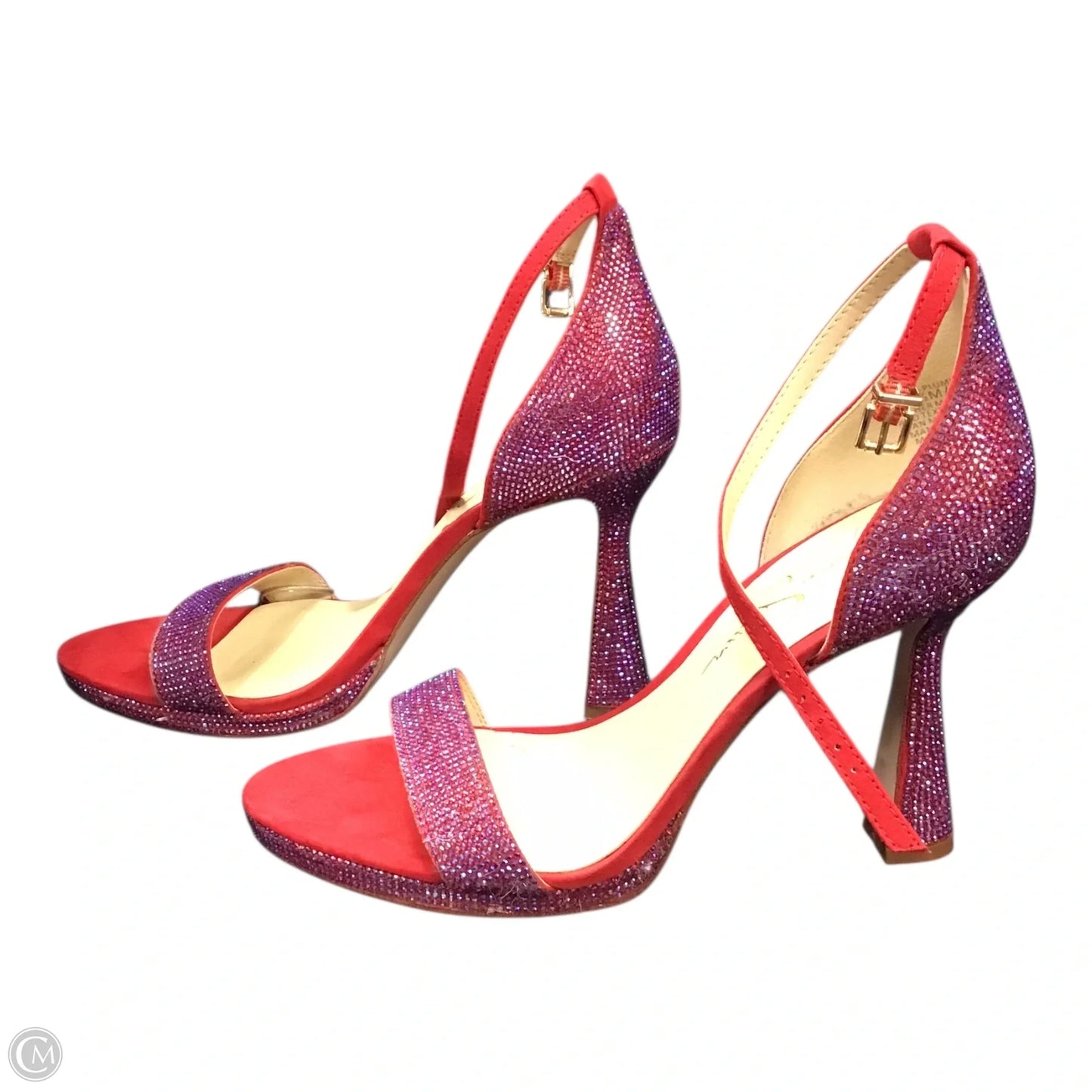 Shoes Heels Stiletto By Jessica Simpson In Red, Size: 9.5