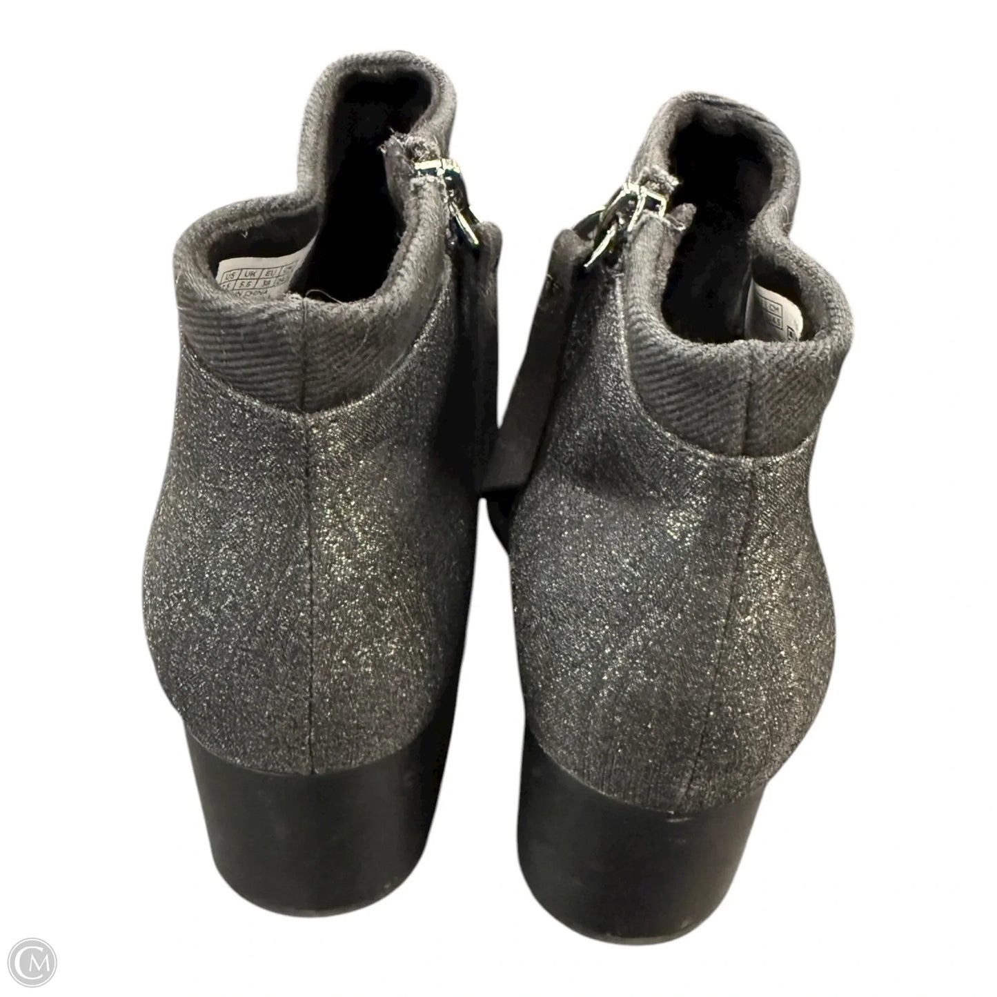 Boots Ankle Heels By Toms In Grey, Size: 7.5