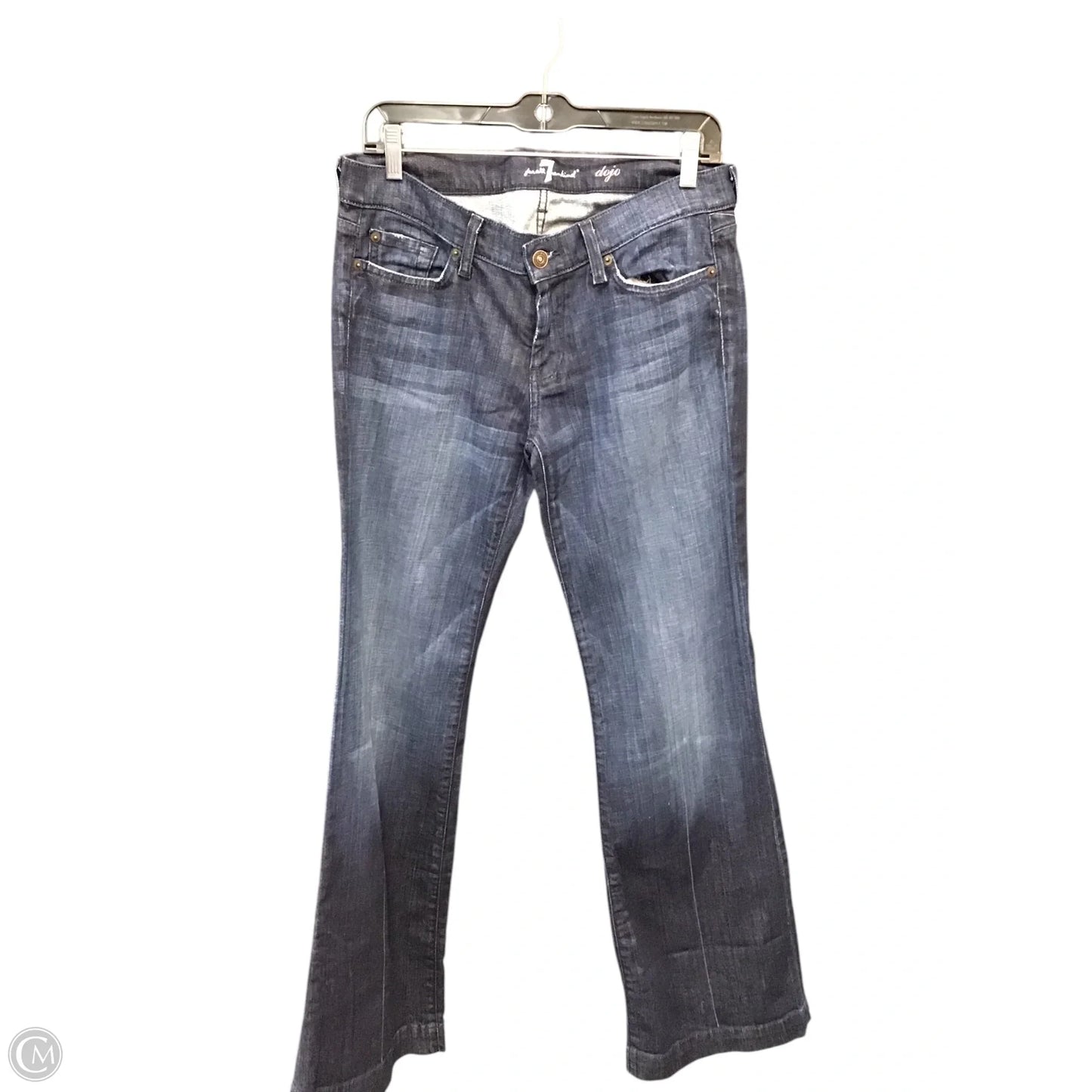 Jeans Flared By 7 For All Mankind In Blue, Size: 10