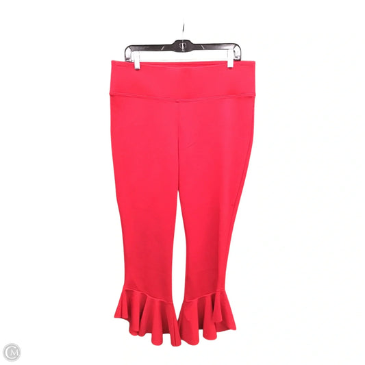 Pants Leggings By Investments In Red, Size: L