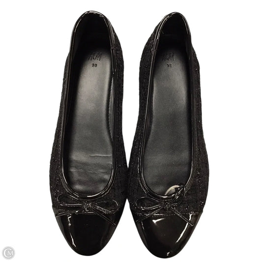 Shoes Flats By H&m In Black, Size: 7