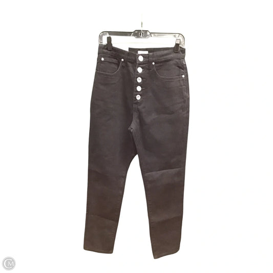 Jeans Skinny By Clothes Mentor In Black & Silver, Size: 6