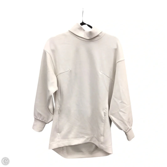 Athletic Sweatshirt Collar By Lululemon In Cream, Size: 2
