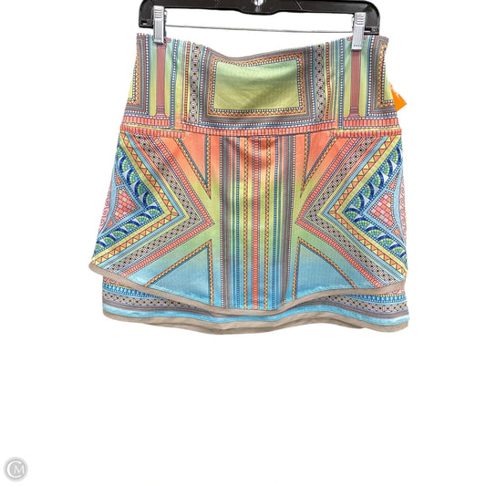 Athletic Skort By Lucky In Love In Geometric Pattern, Size: M