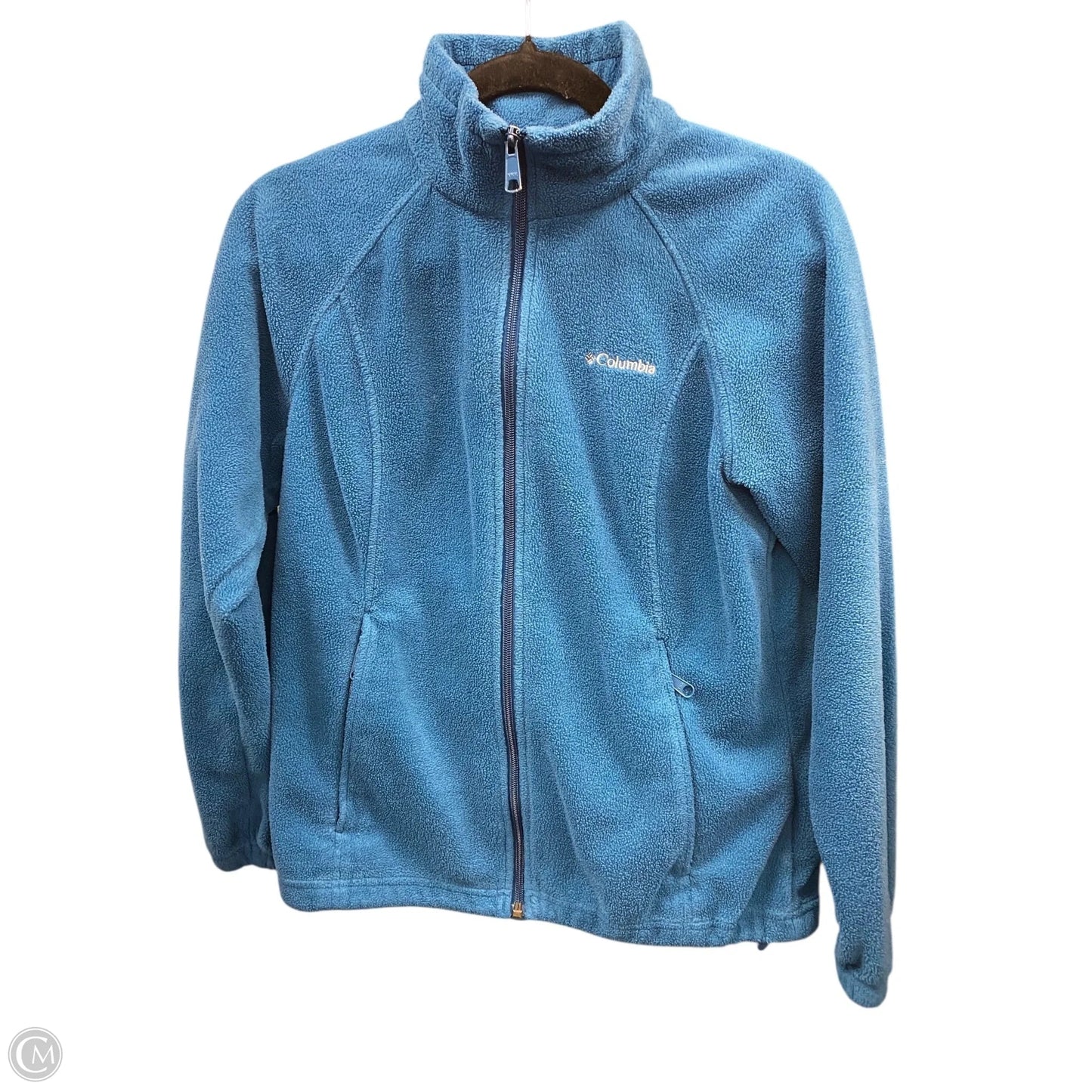 Jacket Fleece By Columbia In Blue, Size: Mp