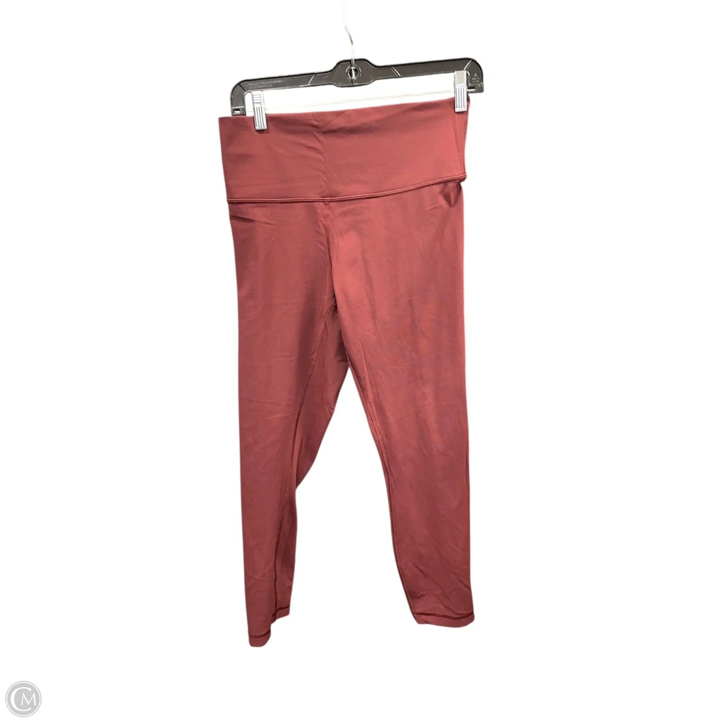 Athletic Leggings By Lululemon In Maroon, Size: 10