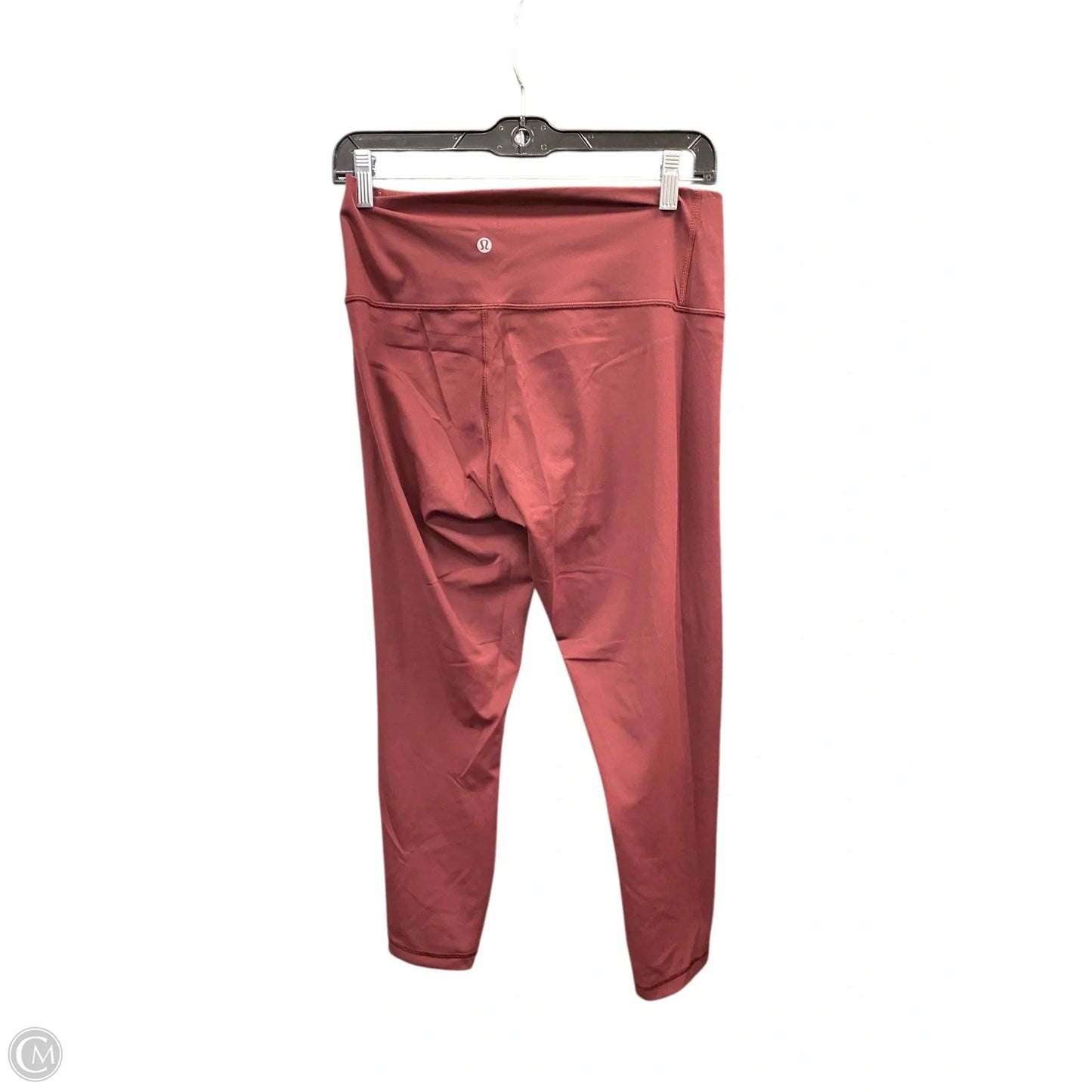 Athletic Leggings By Lululemon In Maroon, Size: 10