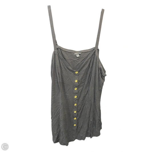 Top Sleeveless By Torrid In Black, Size: 3x
