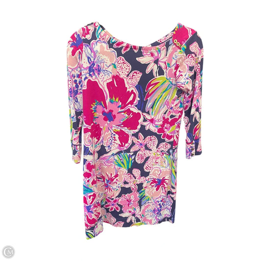 Dress Designer By Lilly Pulitzer In Floral Print, Size: S