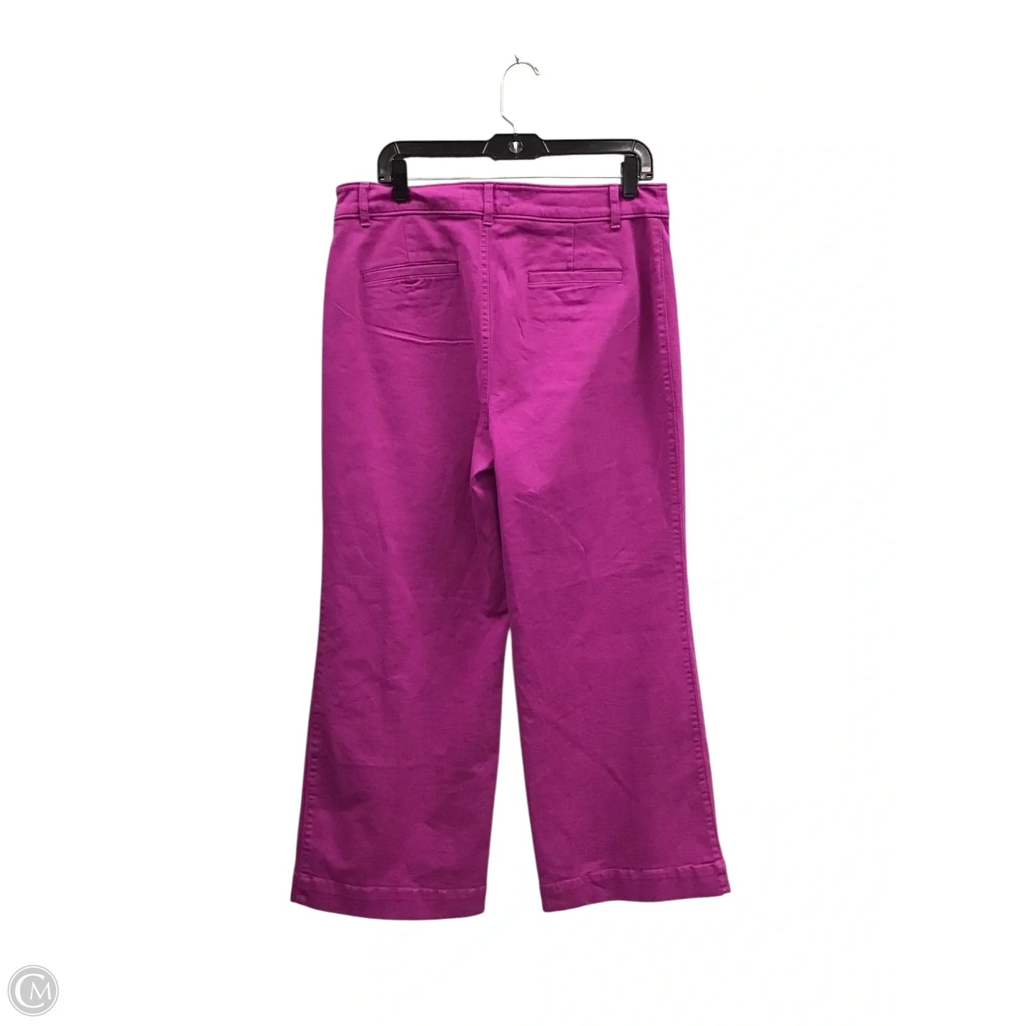 Jeans Wide Leg By Loft In Pink, Size: 12p