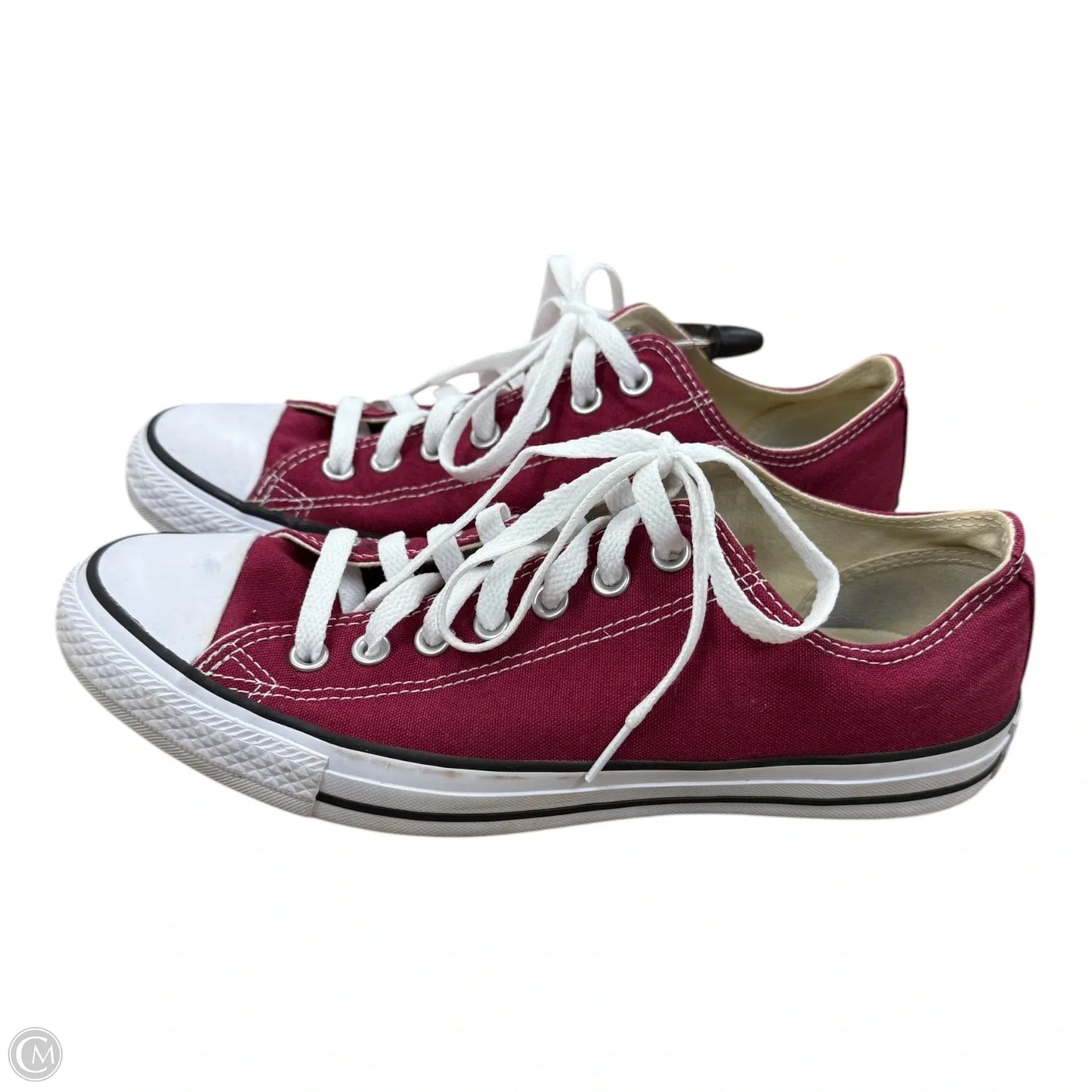 Shoes Sneakers By Converse In Maroon, Size: 11