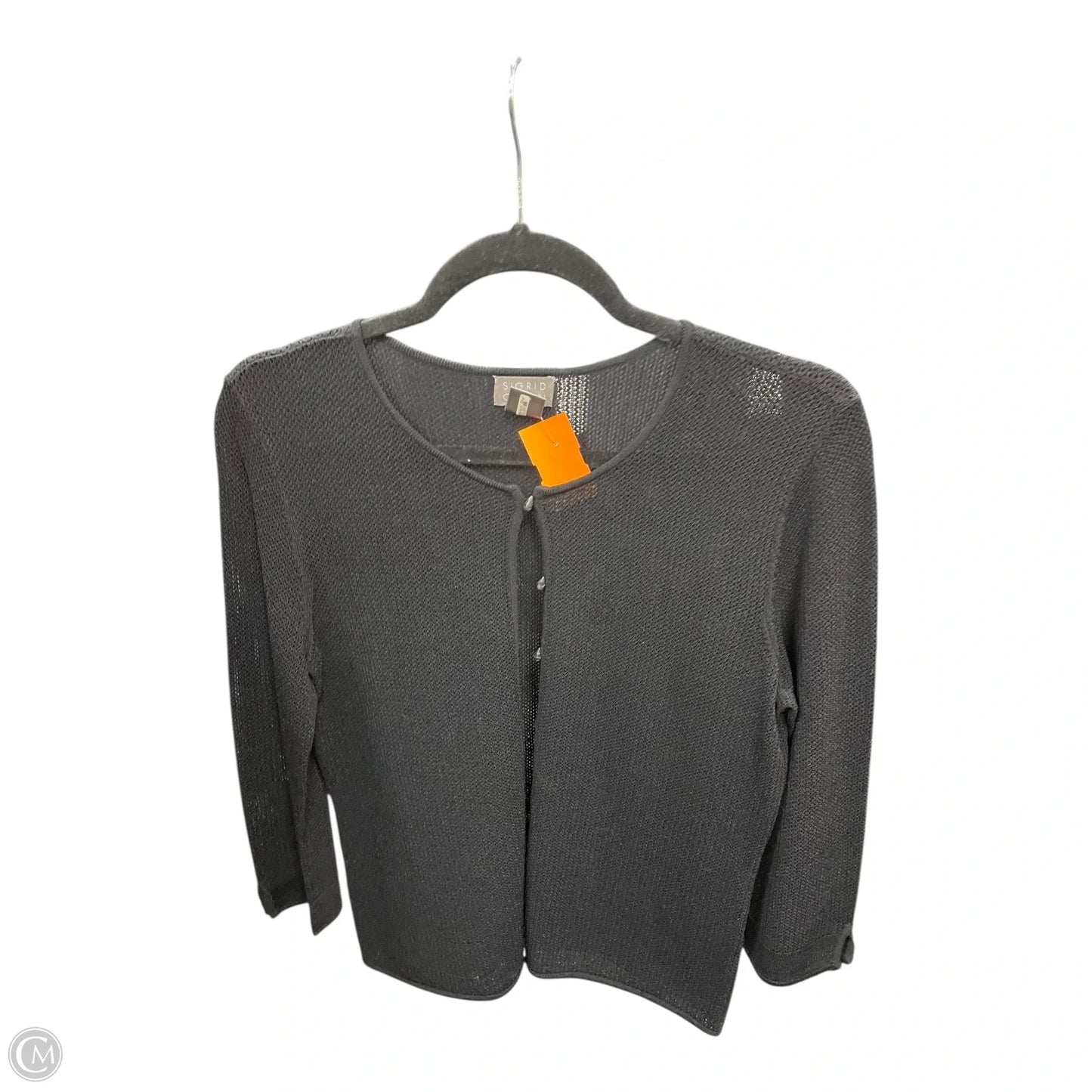 Cardigan By Sigrid Olsen In Black, Size: Mp