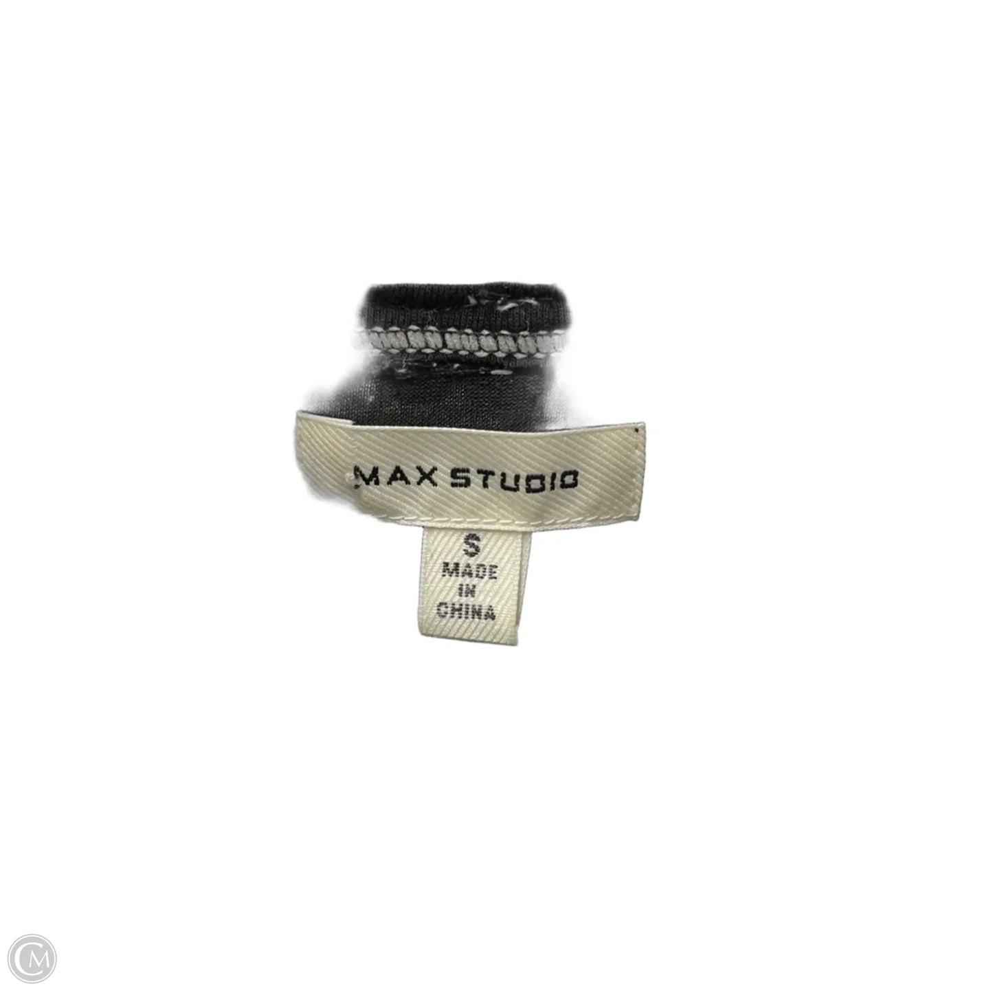 Dress Casual Short By Max Studio In Black & Cream, Size: S