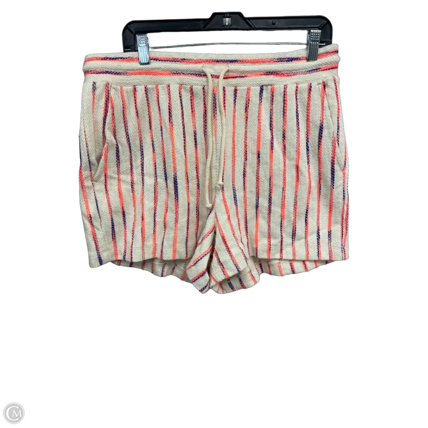 Shorts By Lou And Grey In Cream & Orange, Size: L