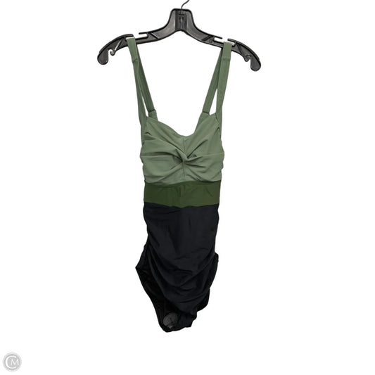 Swimsuit By Bloomchic In Black & Green, Size: 10
