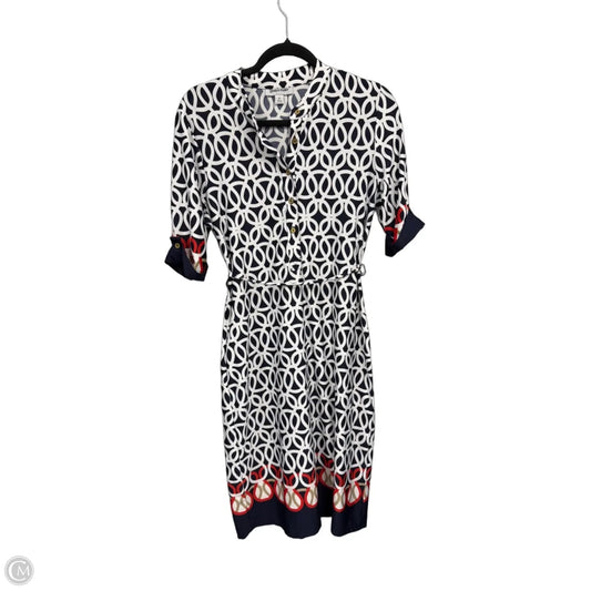 Dress Casual Short By Shelby And Palmer In Blue & White, Size: M