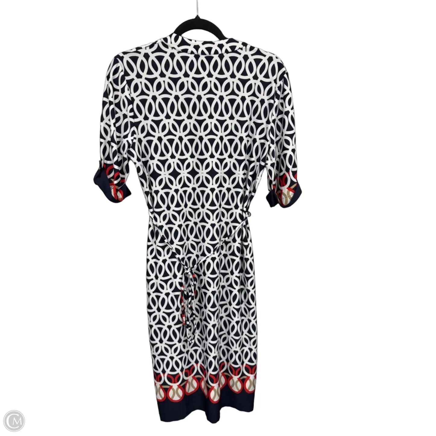 Dress Casual Short By Shelby And Palmer In Blue & White, Size: M